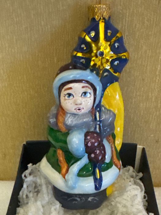 Елочная игрушка ручная робота “Колядница Софийка"