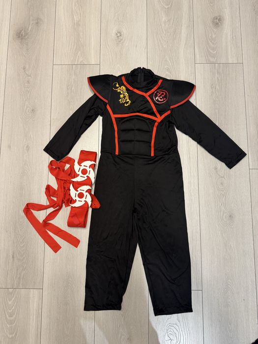 Ninja stroj samuraj kostium 110 halloween