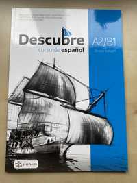 Zestaw Descubre A2/B1 podręcznik i ćwiczenia do hiszpańskiego