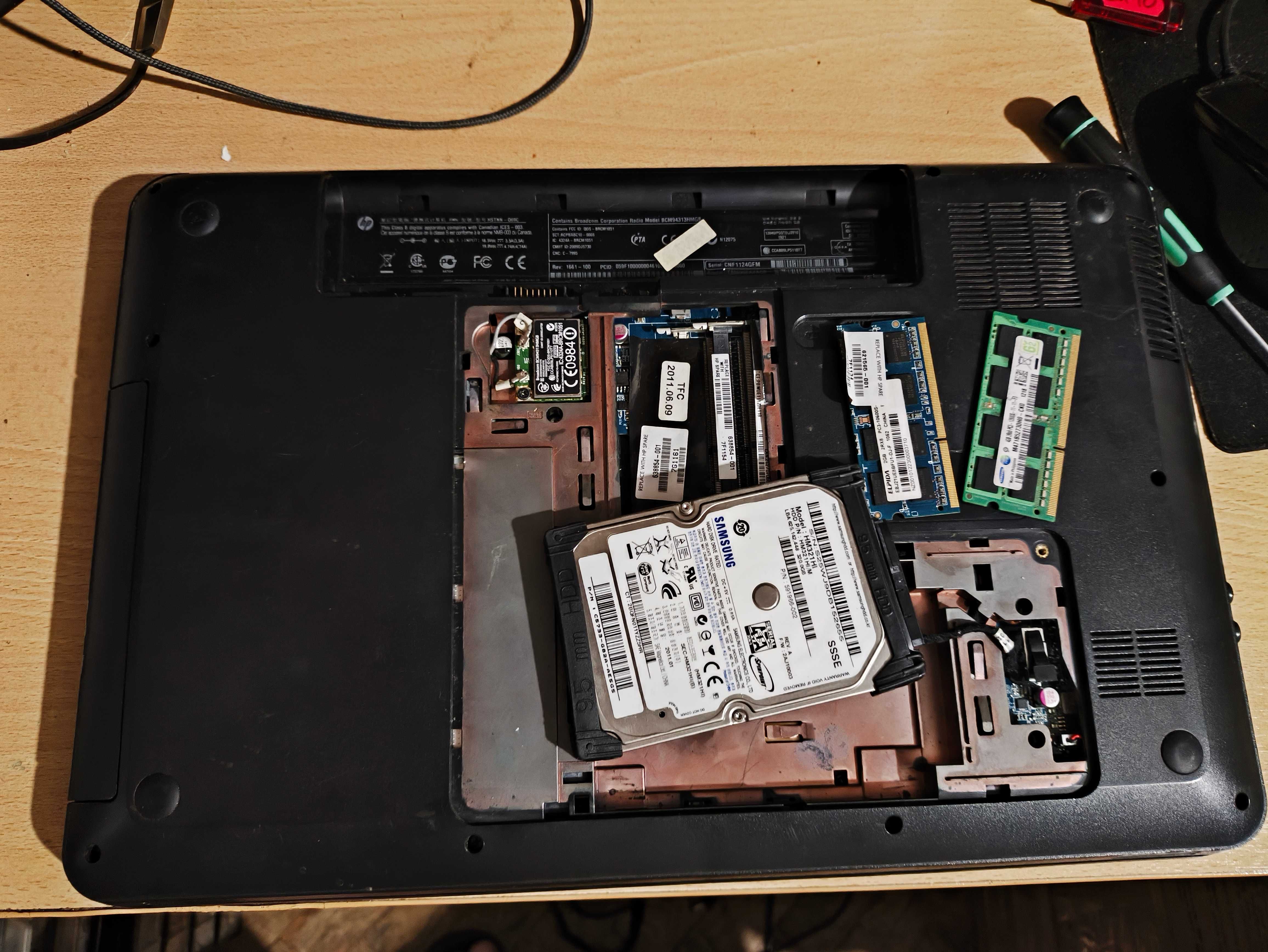 Разбор hp pavilion g6 -1028sr