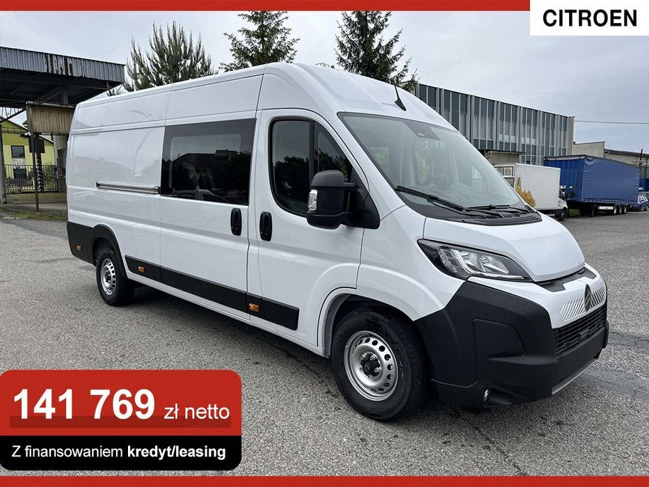 Citroën Jumper L4H2 Zabudowa Brygadowa 2.2 140KM  Full LED !! Wzmocnione zawieszenie !! Drzwi 270° !!