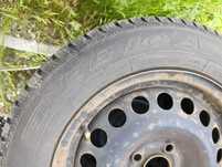 4 szt. opony zimowe 185/65R15/ z felgami 6Jx15H2 - ET49 z Opel Astra