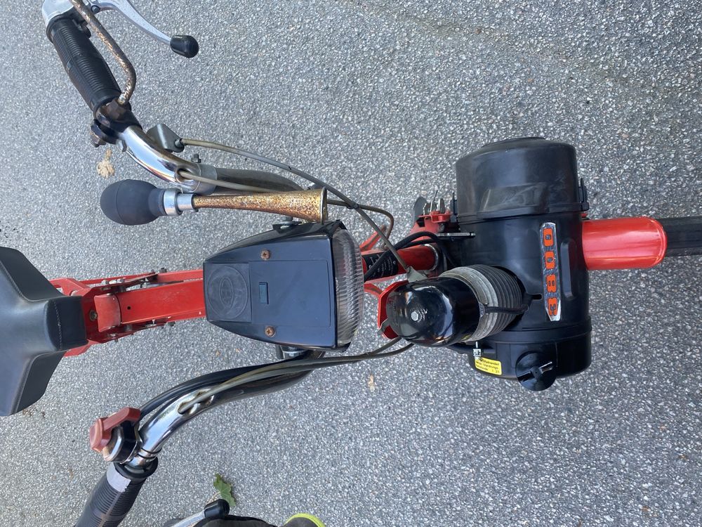 Solex 3800 rower z napędem spalinowym