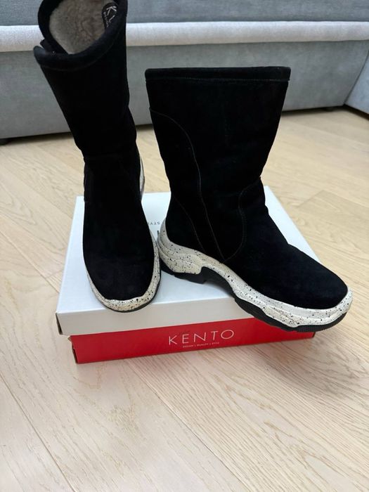 Зимове жіноче взуття Kento (замша) 37 р