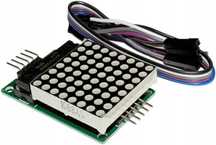 Moduł matrycy led 8X8 MAX7219 arduino