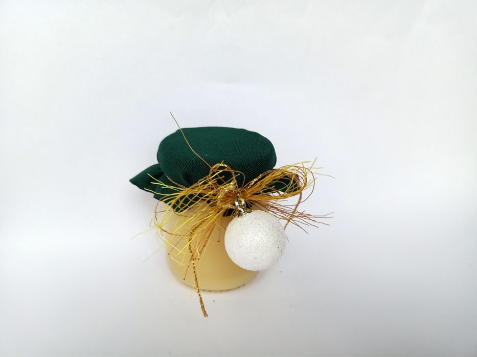 Podziękowania dla gości słoiczki z miodem miód z logo mini miodki 40ml