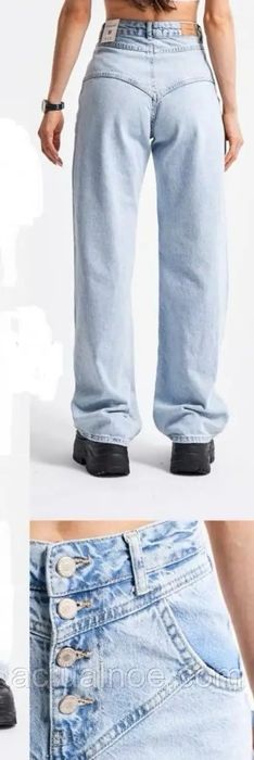 Джинси прямого крою з ефектом трусиків