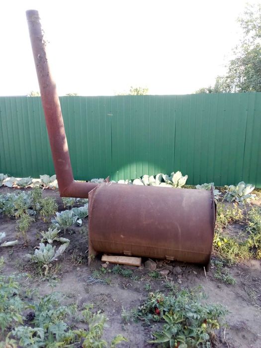 Печка в гараж. Печь для отопления теплицы