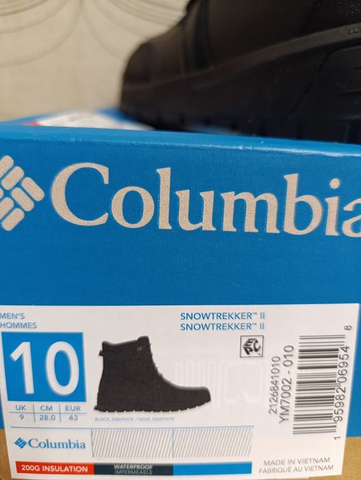 Зимові ботинки  Columbia Snowtrekker 28 cm