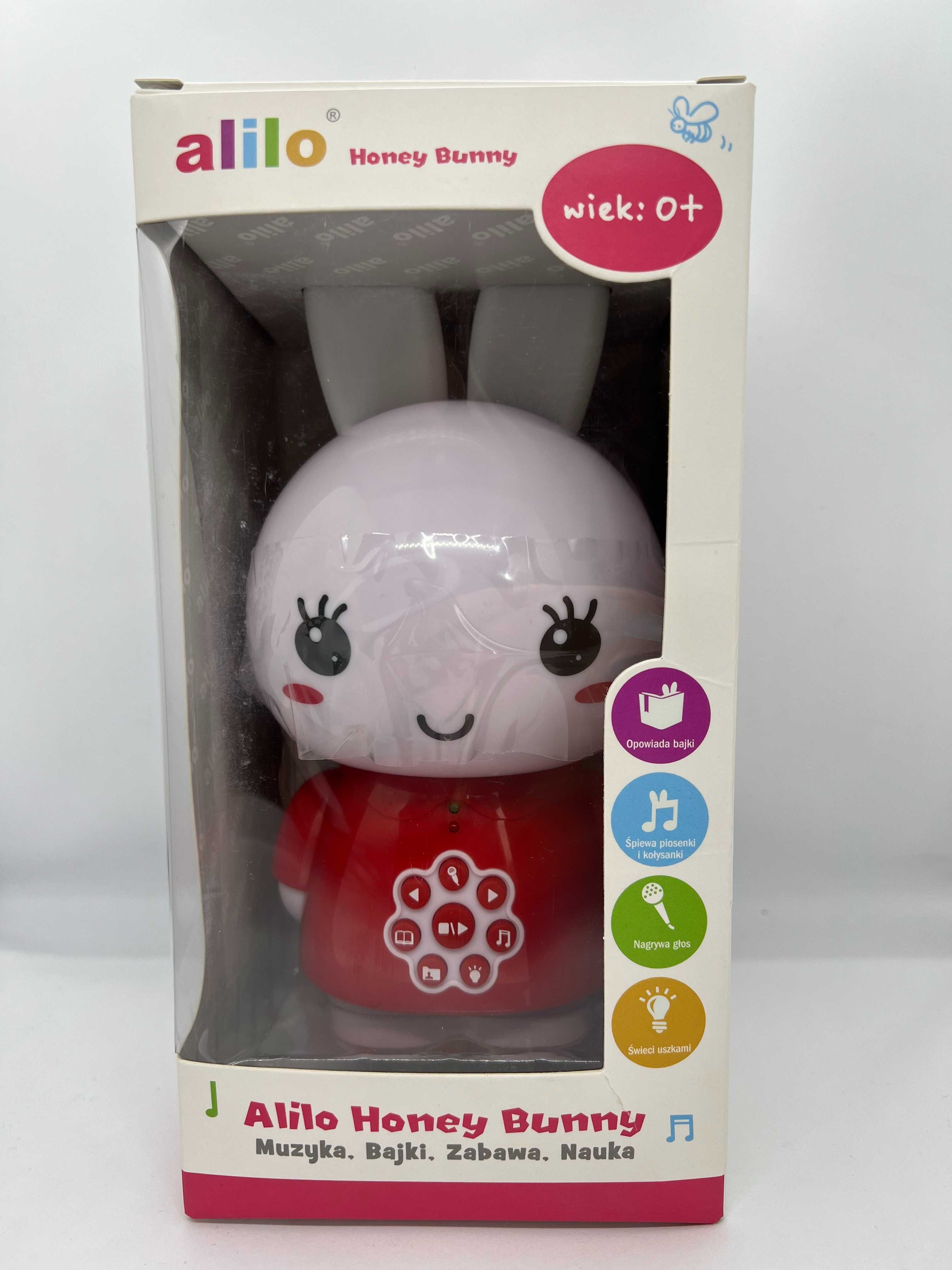 Króliczek Alilo Honey Bunny CZERWONY - OUTLET #AG6R24007OPL
