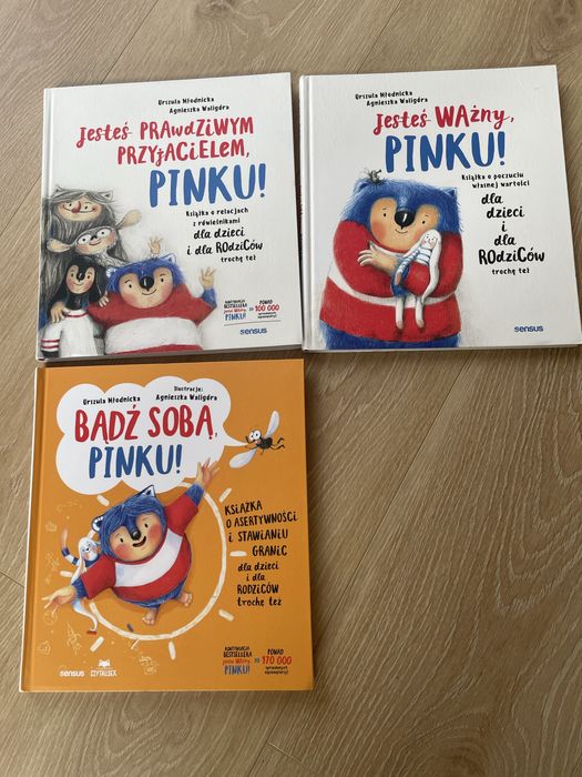 Pink seria ksiazek o Pinku