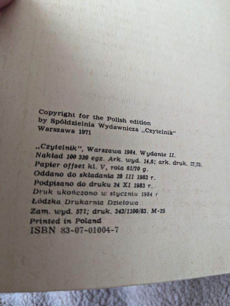 Antoni Czechów Opowiadania 1984r