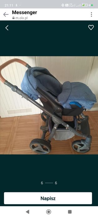 Wózek dziecięcy  2w1