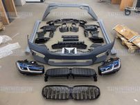 обвес bmw g30 m5 f90 комплект обвеса стиль рестайлинг бмв г30 м5 ф90
