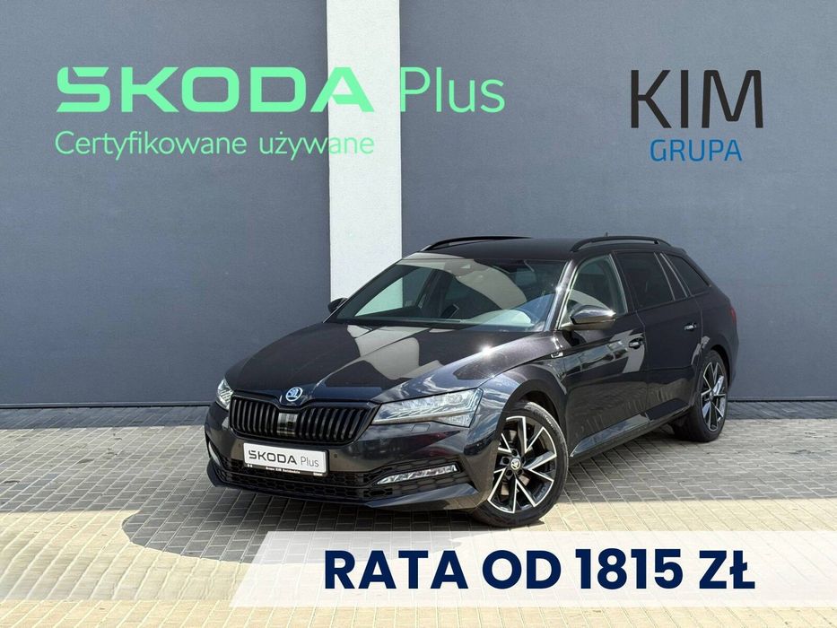 Skoda Superb FV VAT Serwis ASO Bezwypadkowy Czujniki parkowania Gwarancja