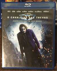 The Dark Knight o cavaleiro das trevas Blu Ray ed 2 discos