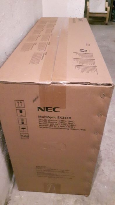 МОНИТОР NEC MultiSync EX341R 34" ( 3440 x 1440 ) Белый Новый