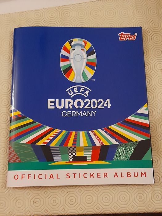 Colecção completa Euro 2024 cromos novos da Topps sem os 21 SP
