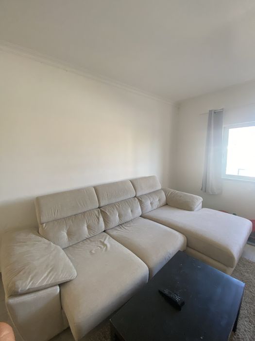 Sofa de camurça 5 lugares