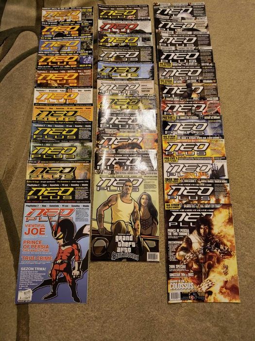 Magazyn czasopismo Neo plus 2003 - 2005