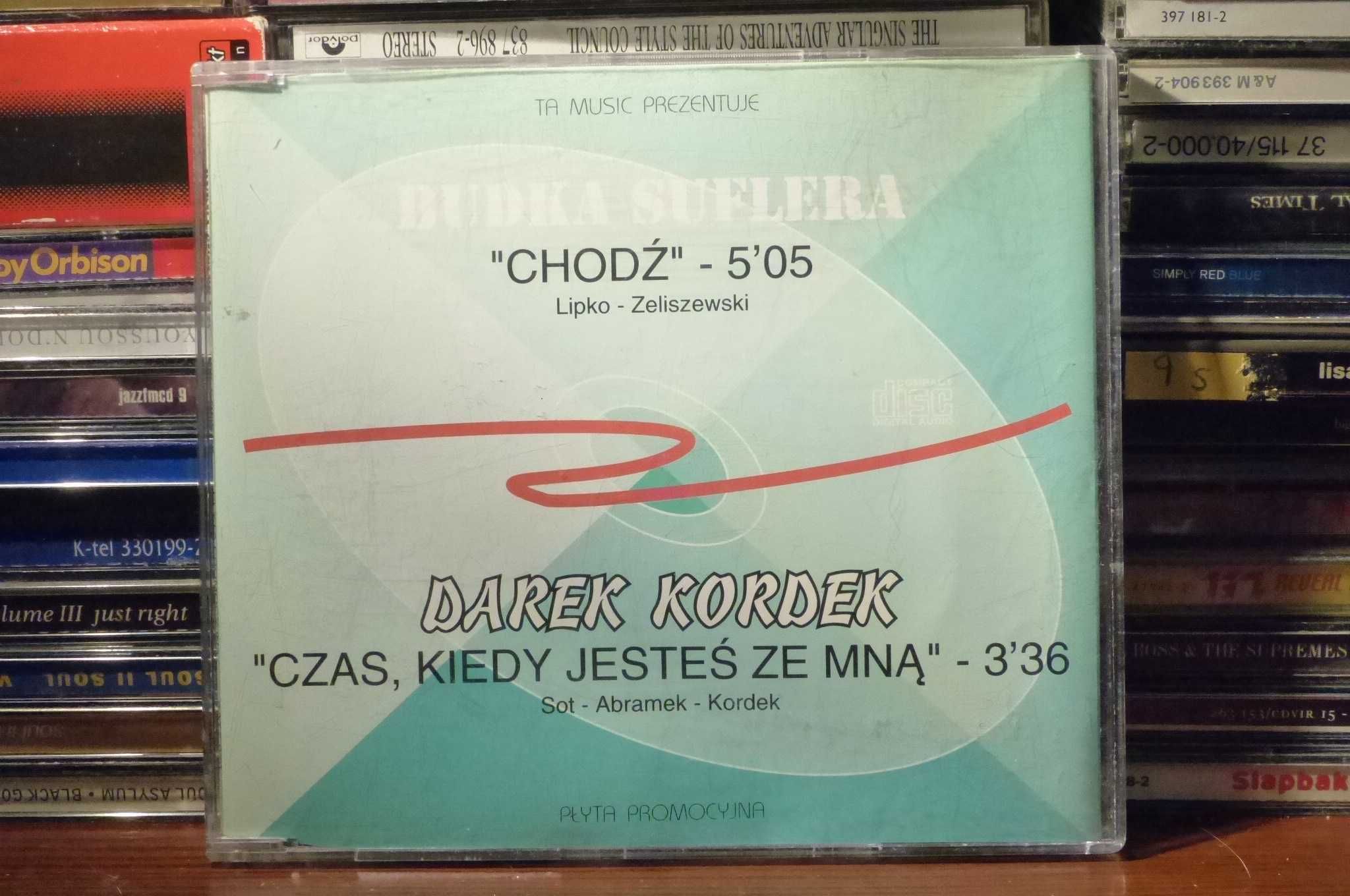 CD Budka Suflera - Chodź / Darek Kordek - Czas... 1995 Singiel Promo