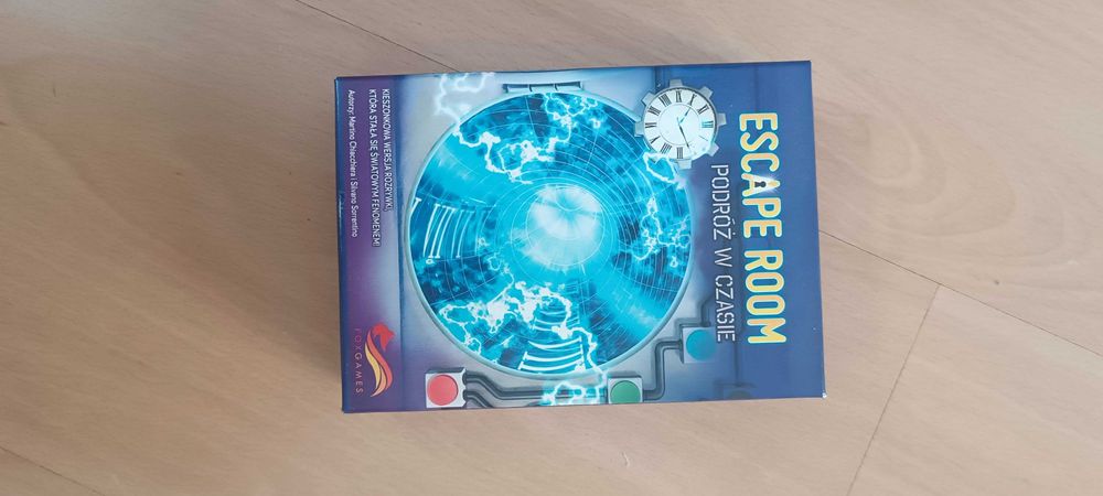 Gra karciana Escape room podróż w czasie