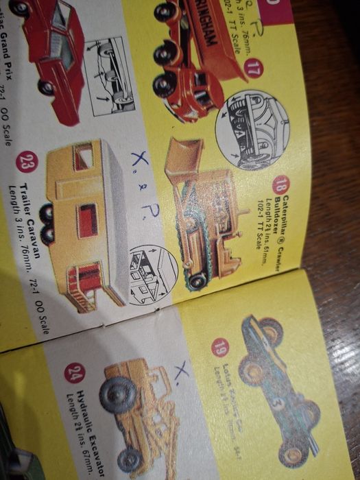 Catalogo matchbox 1965