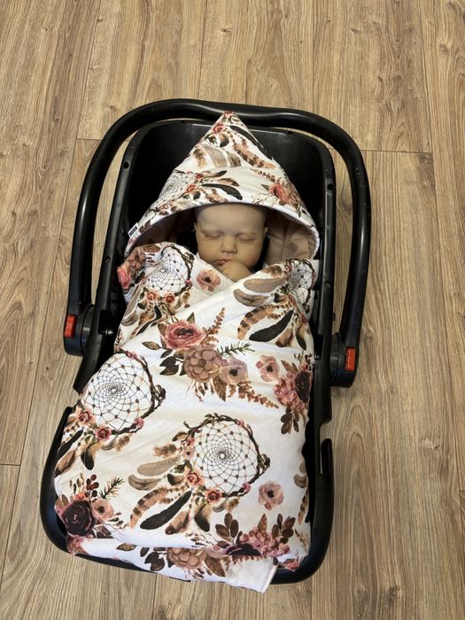 Ocieplacz otulacz wyłożenie do fotelika nosidelka wózka