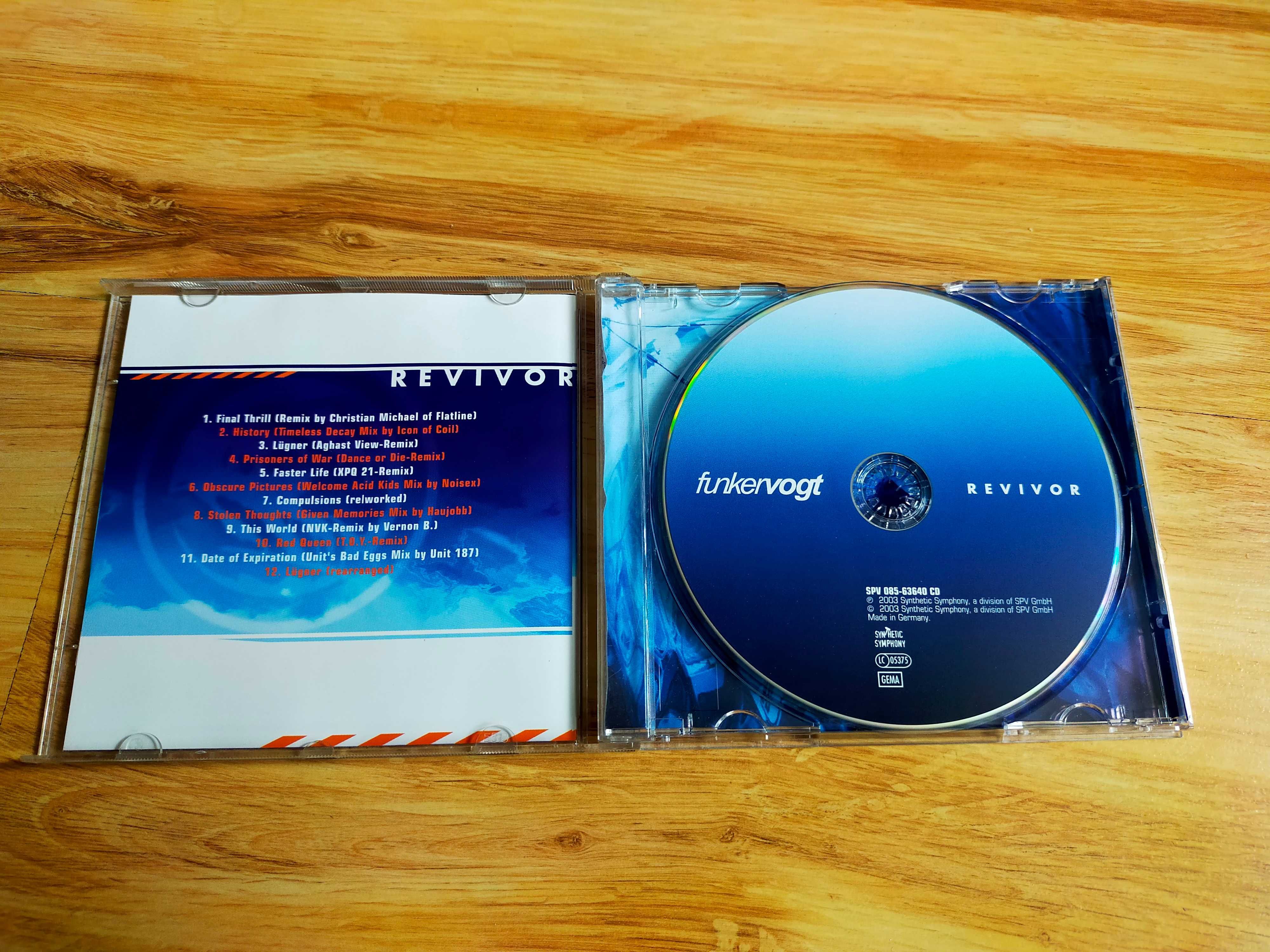 FUNKERVOGT "Revivior" CD Jak Nowa.