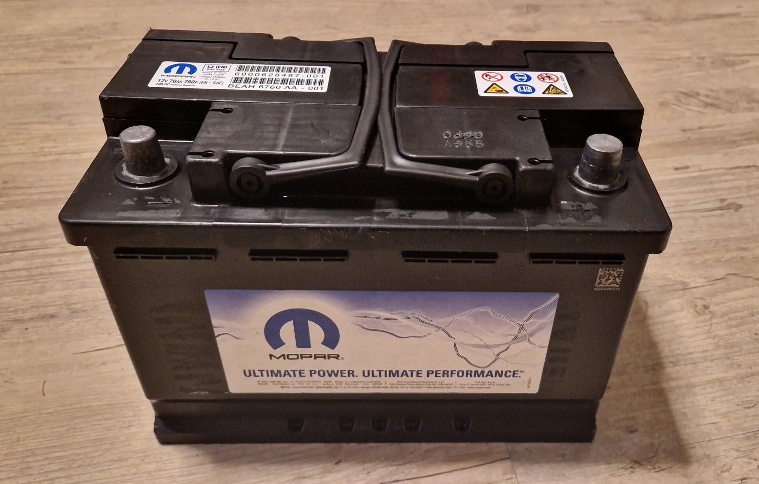 Akumulator Mopar 12V 70ah 760A AGM