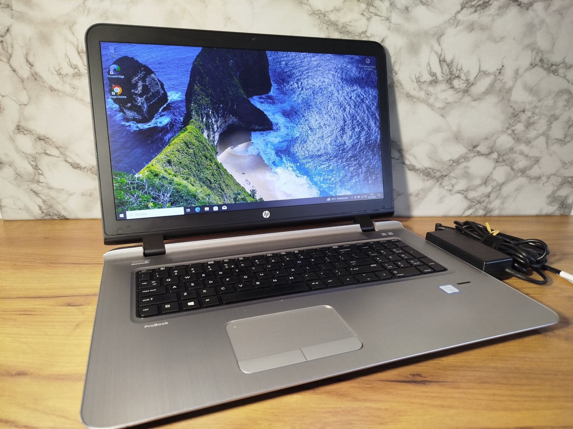 Laptop HP ProBook 470 G3 – 16GB RAM, SSD, Radeon, duży ekran 17”
