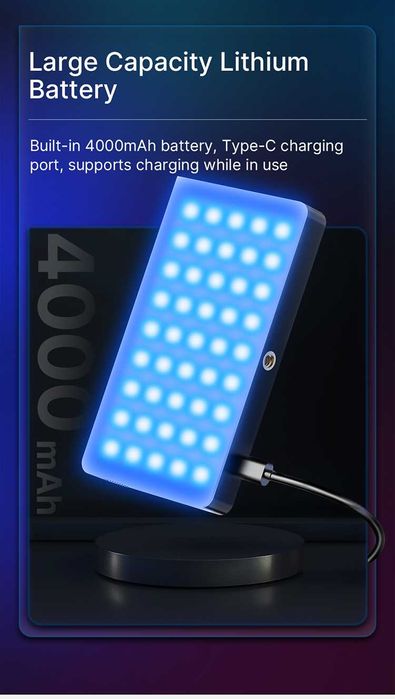 Lampa fotograficzna studyjna Ulanzi LT002 RGB