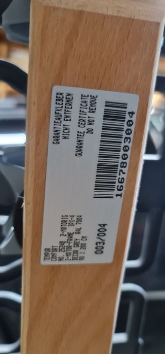Stelaż,łóżko Tempur Confort elektryczny 90x200