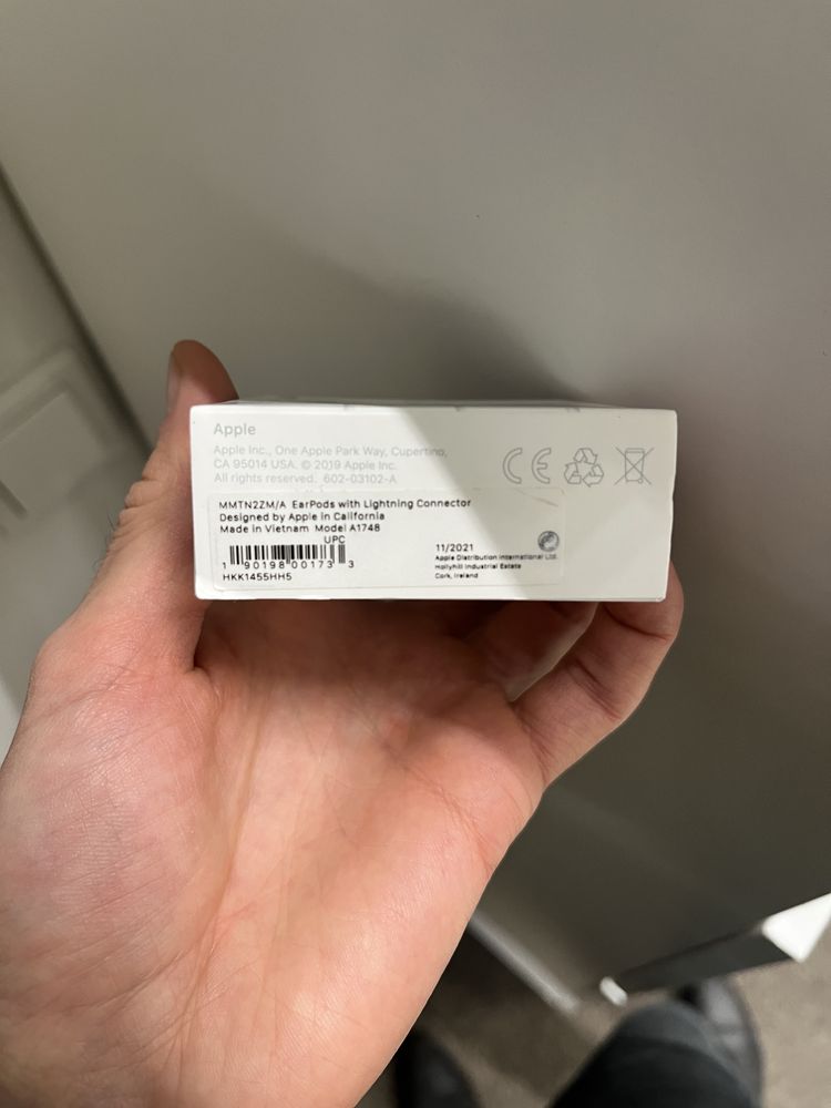 Sluchawki przewodowe apple nowe
