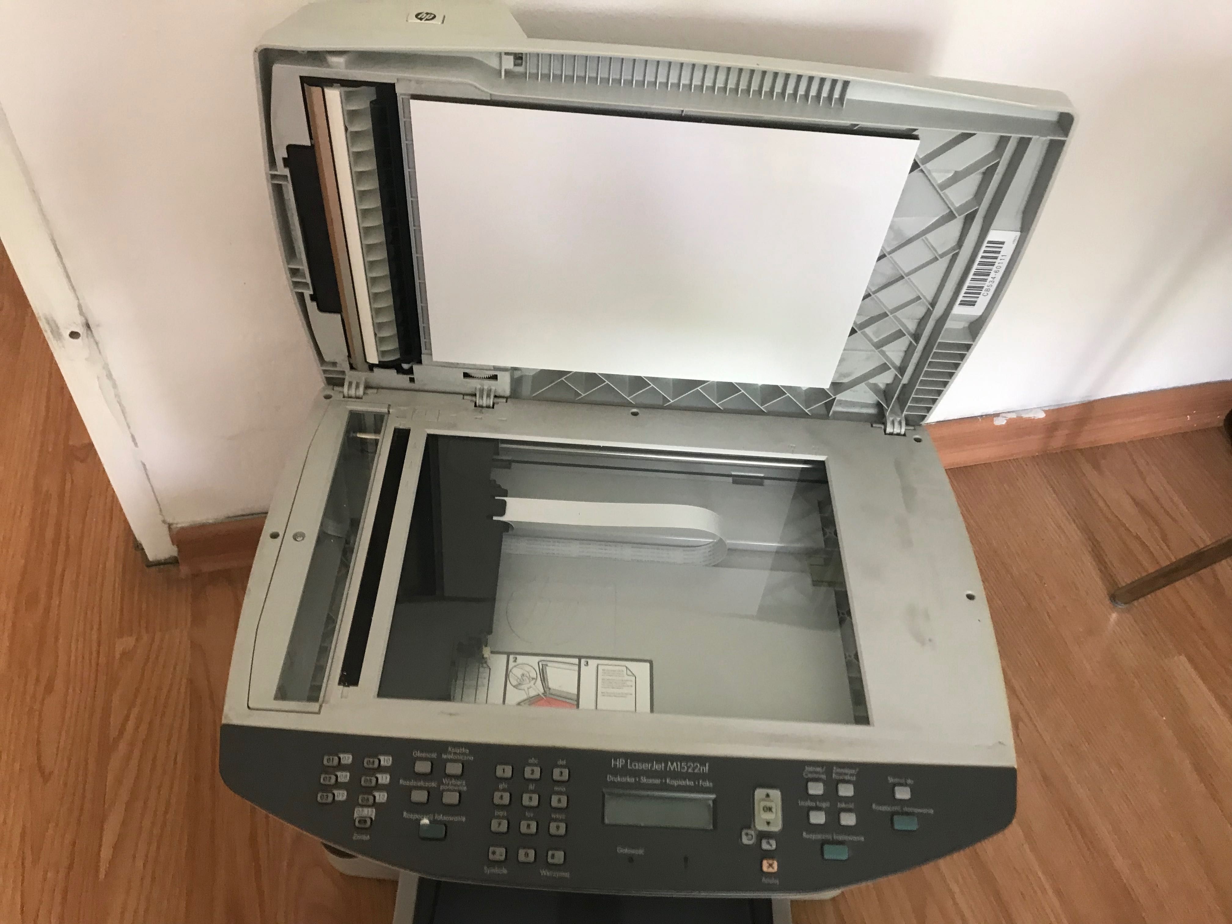 Drukarka laserowa monochromatyczna LaserJet M1522nf MFP skaner faks