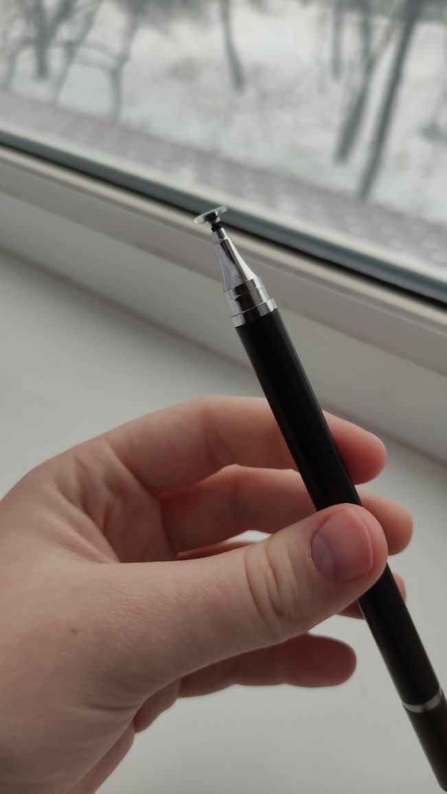 Стилус ручка чорна