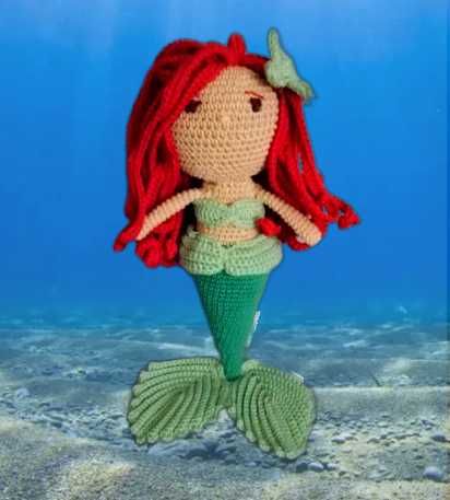 Sereia amigurumi