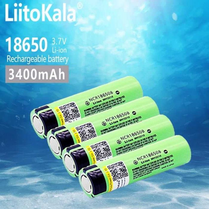 Качественные аккумуляторы Panasonic NCR 18650 3400mah