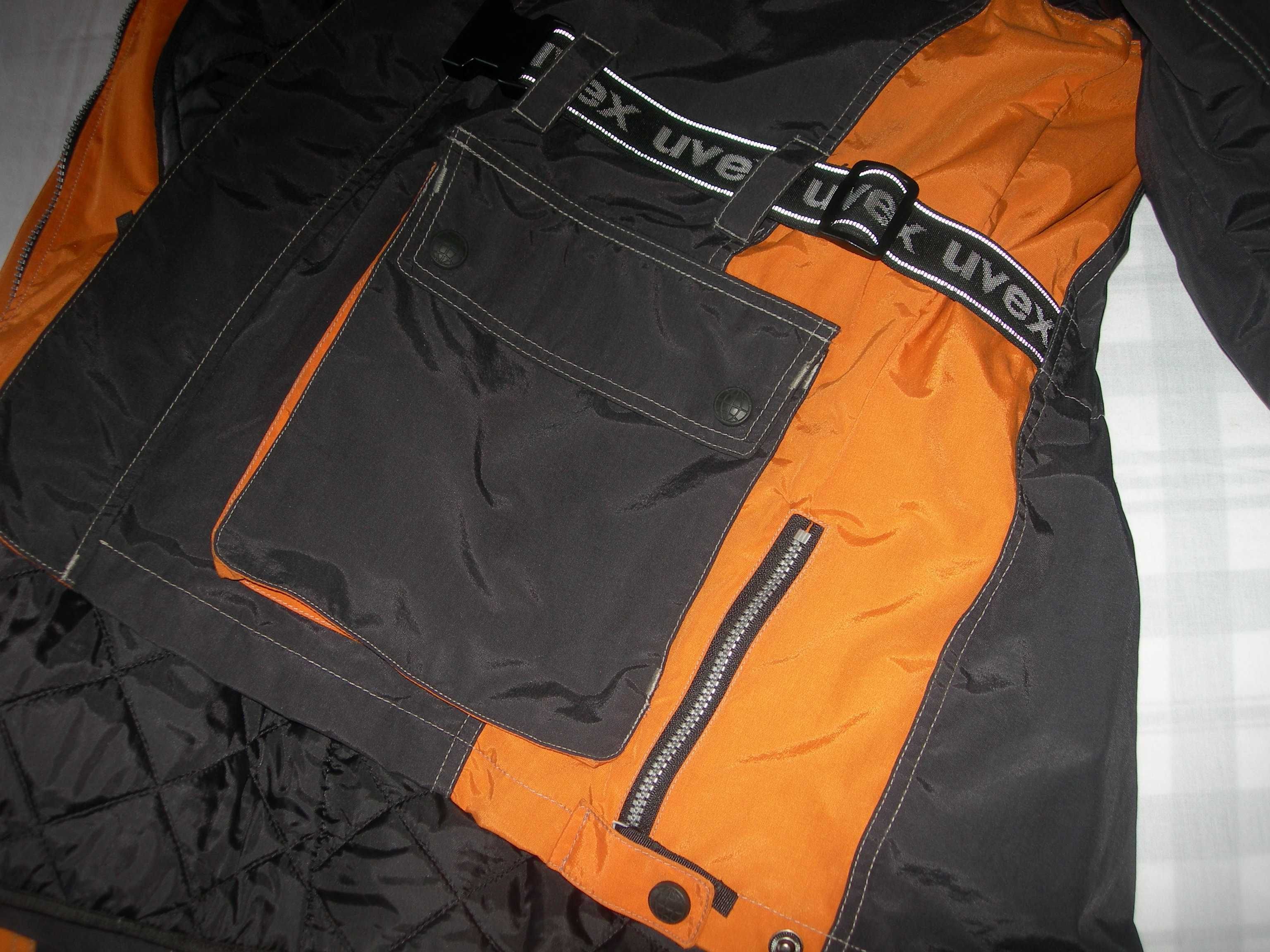 Blusão de moto Uvex Racing.