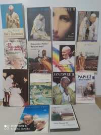 Sprzedam książki dotyczące Jana Pawła II ( 12 pozycji ) + 2 płyty CD .