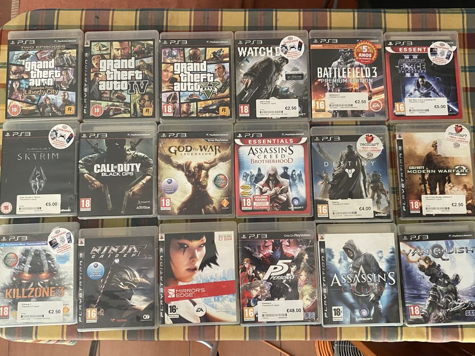 Vendo Jogos PS3 Baratos