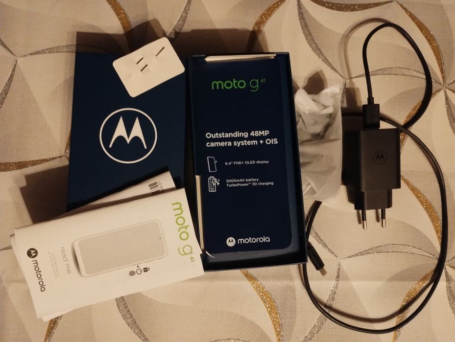 Motorola G41 tanie fotografowanie z OIS