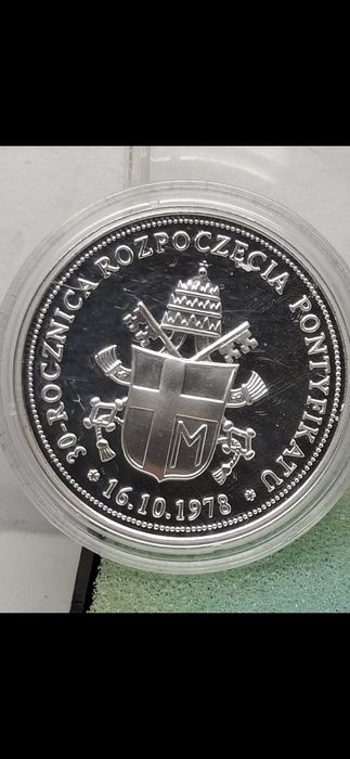 Medal J.PII 30ta rocznica pontyfikatu.
