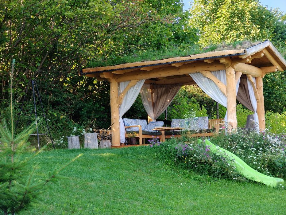 Domek w górach z balią i kominkiem – Ponad Mgłami, Laskowa