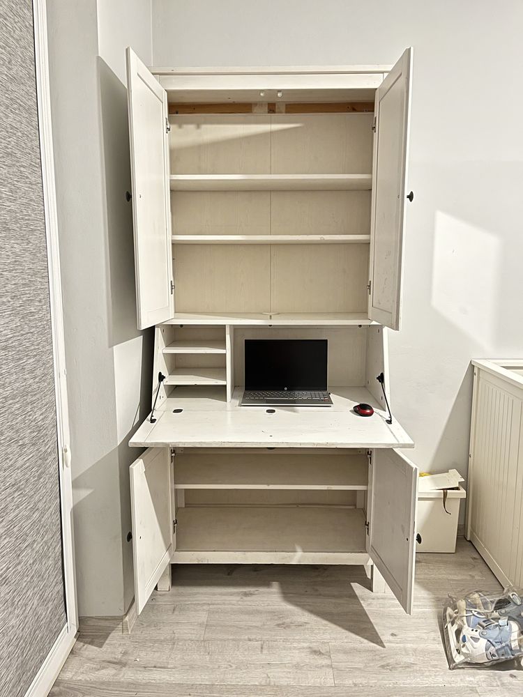 Biurko ikea hemnes białe