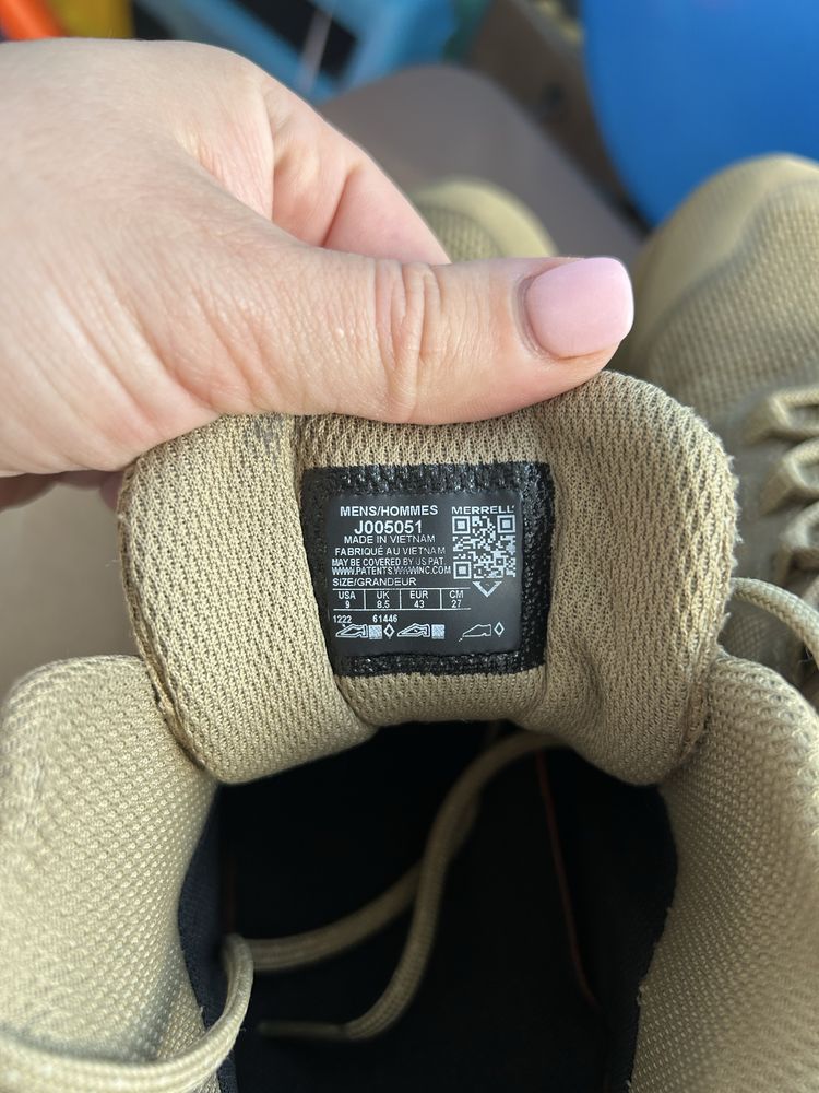 Літні берці, тактичні кросівки Merrell nova 3 coyote
