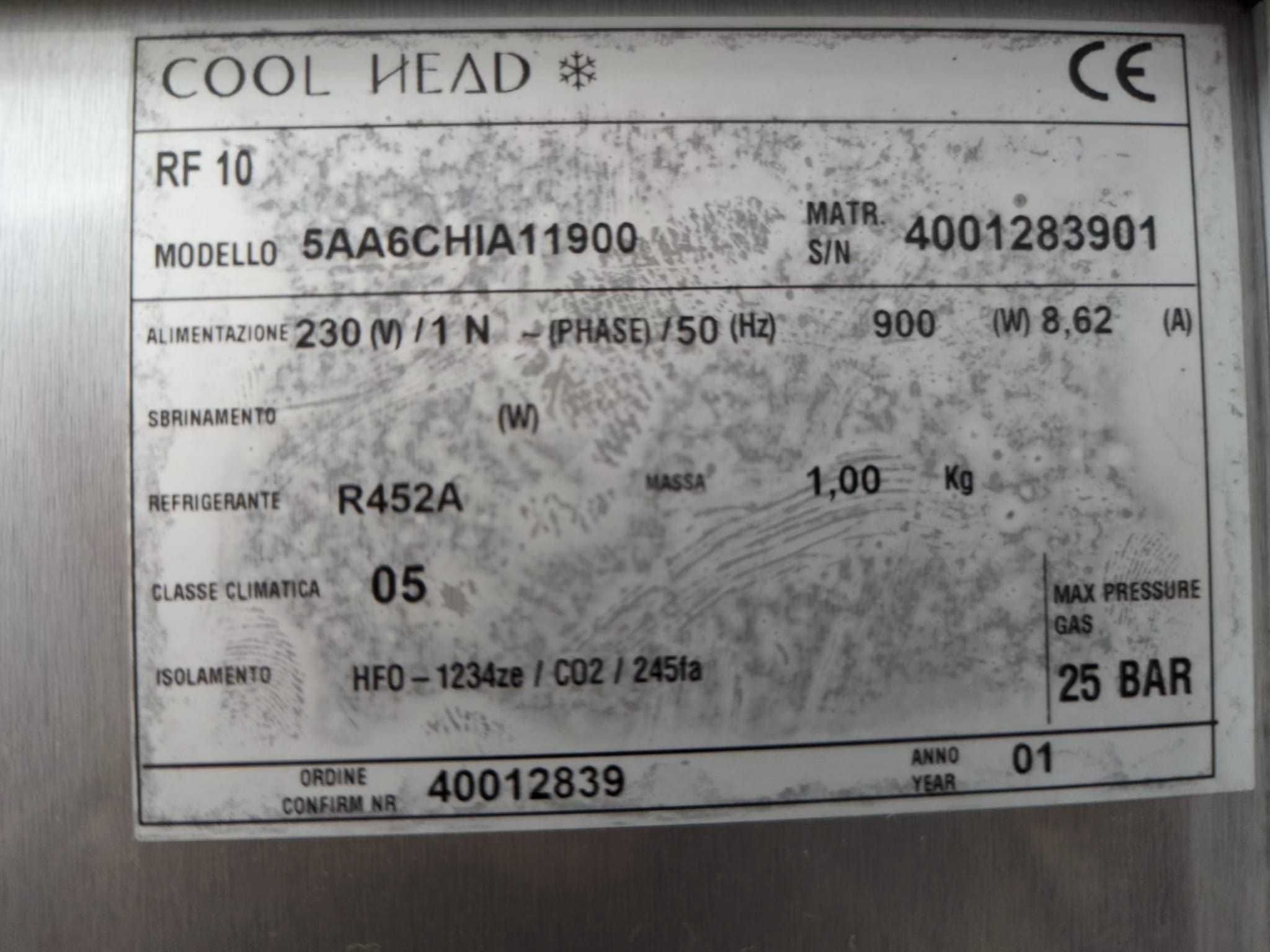 Abatedor de temperatura Cool Head RF10 (semi-novo)