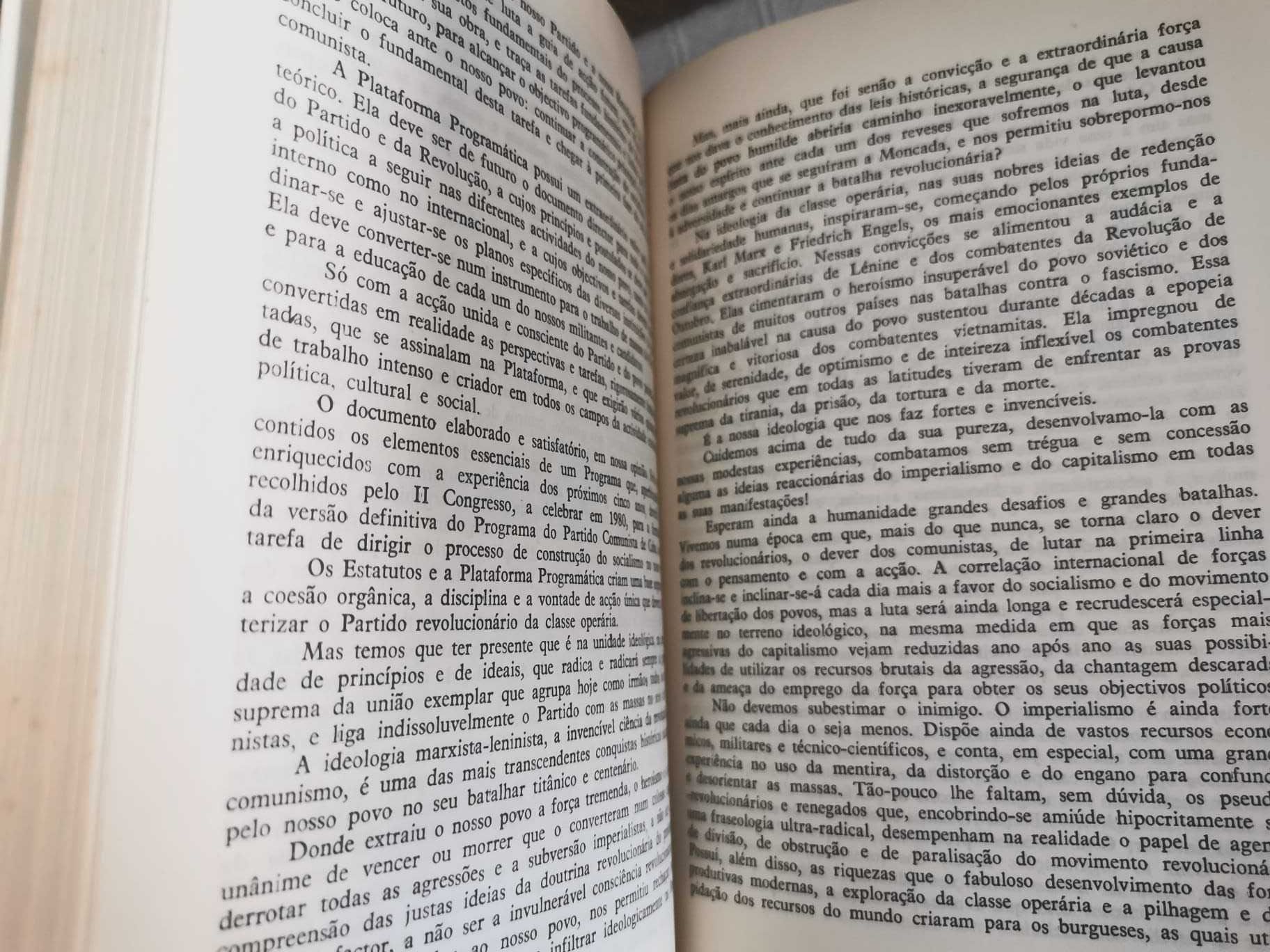 1º Congresso do Partido Comunista de Cuba de Fidel Castro