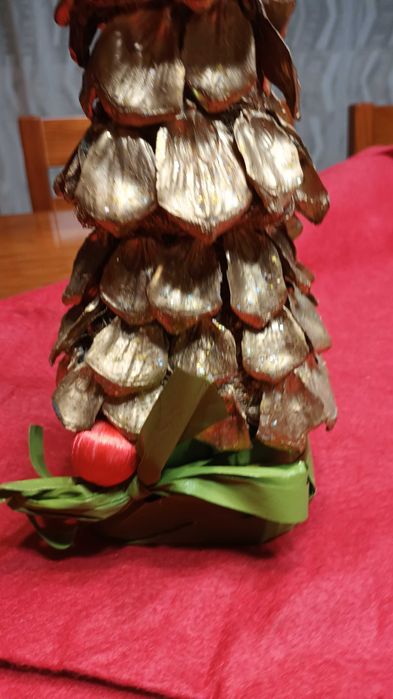 Árvore de Natal dourada