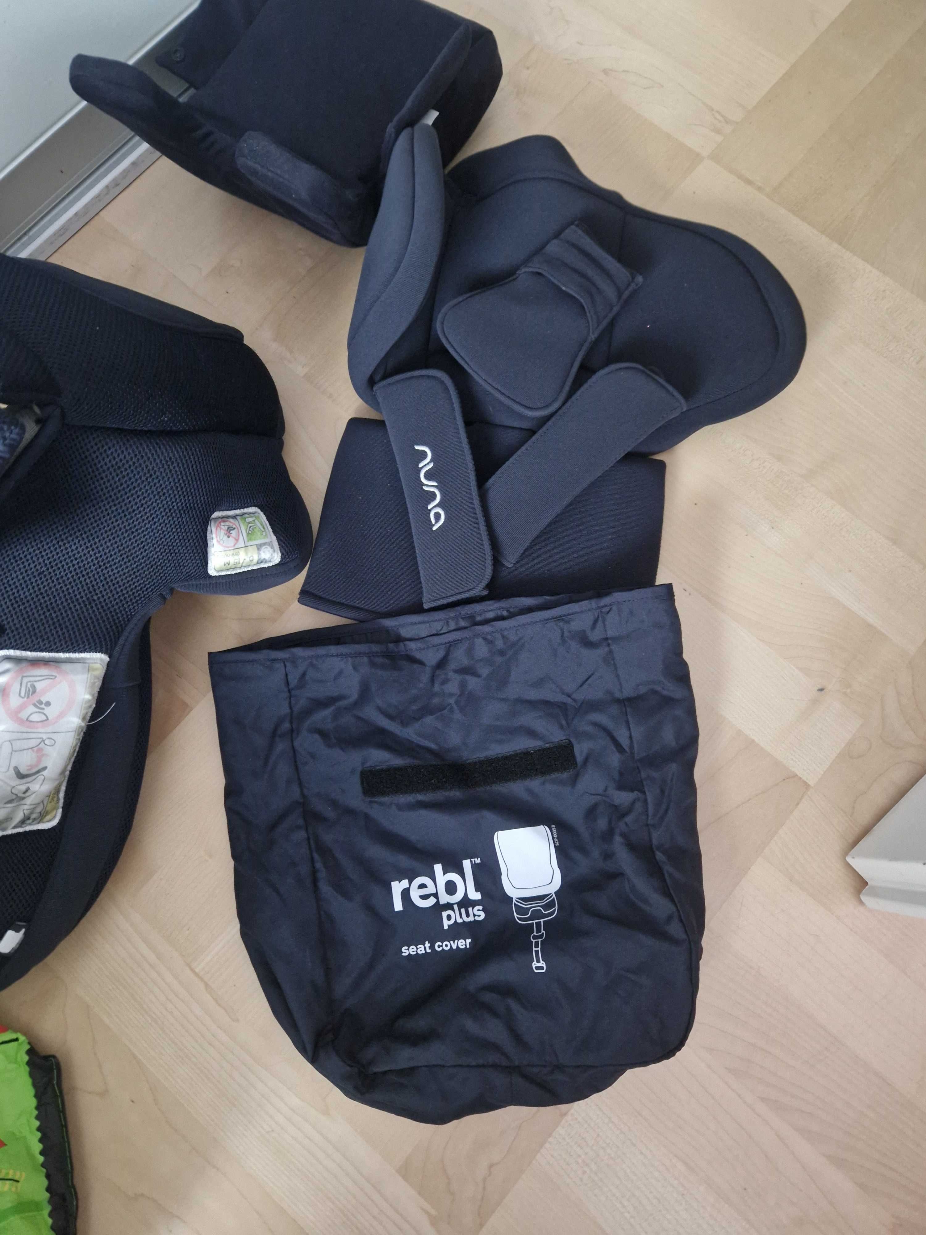 Nuna Rebl Plus - obrotowy fotelik samochodowy 0-18kg